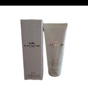 Coach Gold Perfumed  body lotion 3.3oz (100ml)